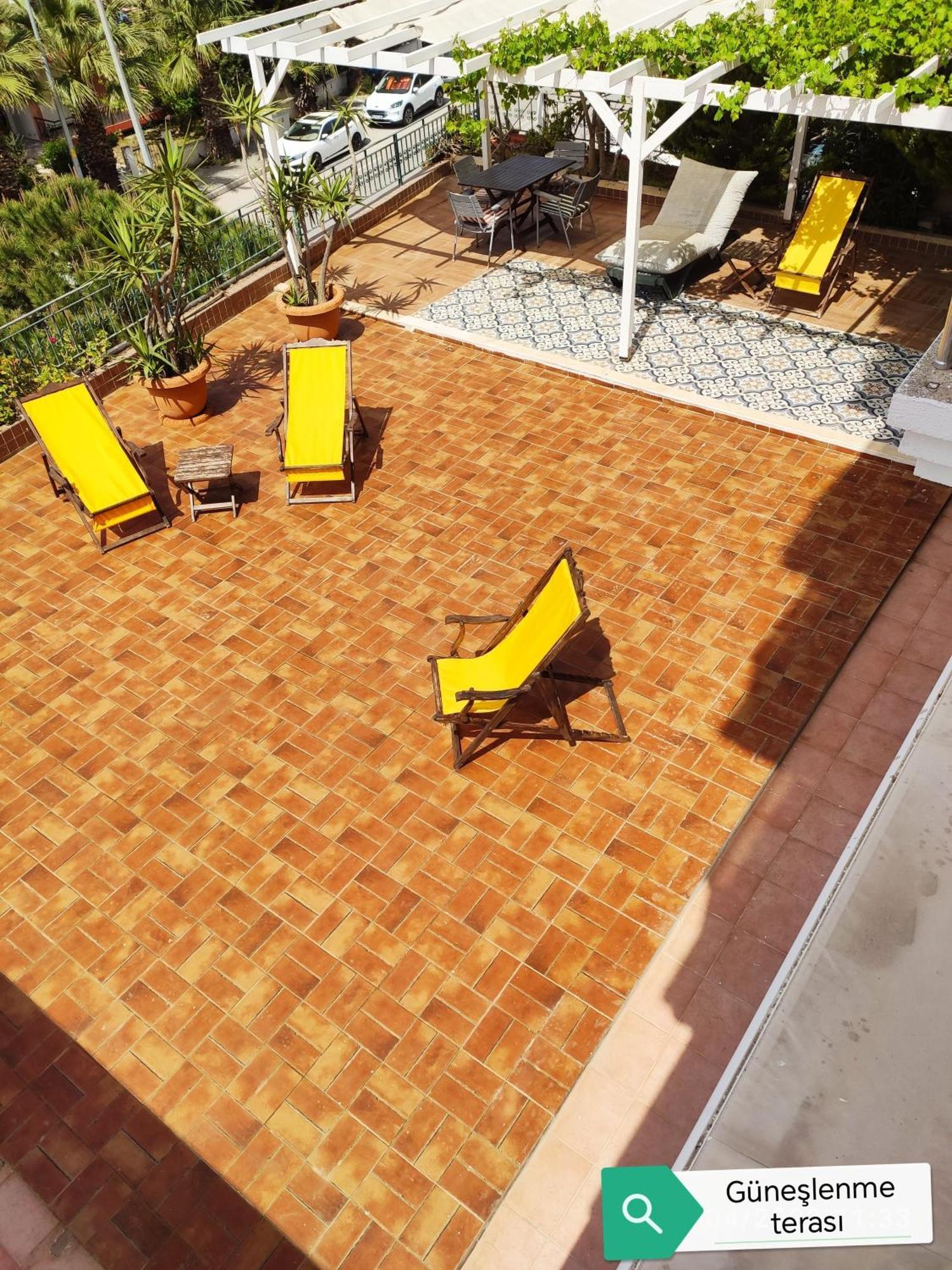 Atlas Apart Hotel Cesme Bagian luar foto